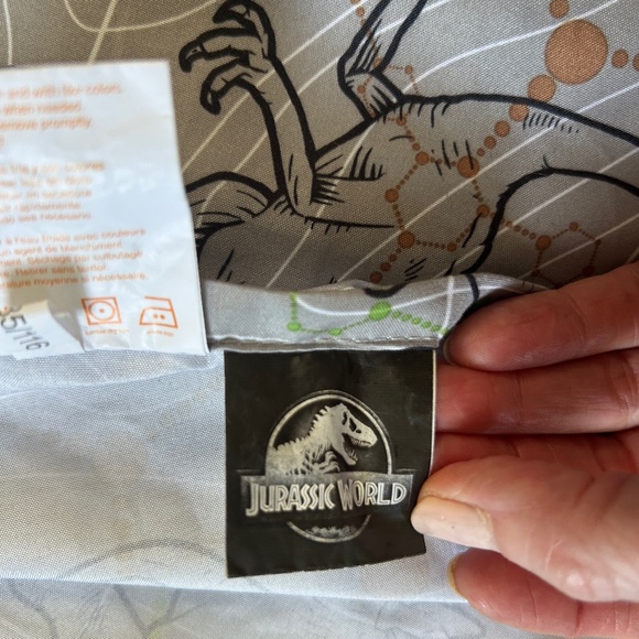 Jurassic Park full flat sheet - Picture 2 of 12